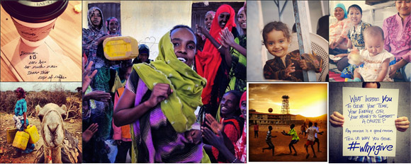 Follow Mercy Corps on Instagram