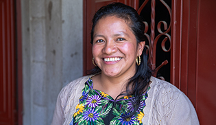 Aracely uplifts women in her community