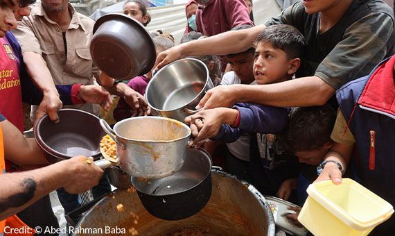 “Everything is needed” as winter takes hold in Gaza