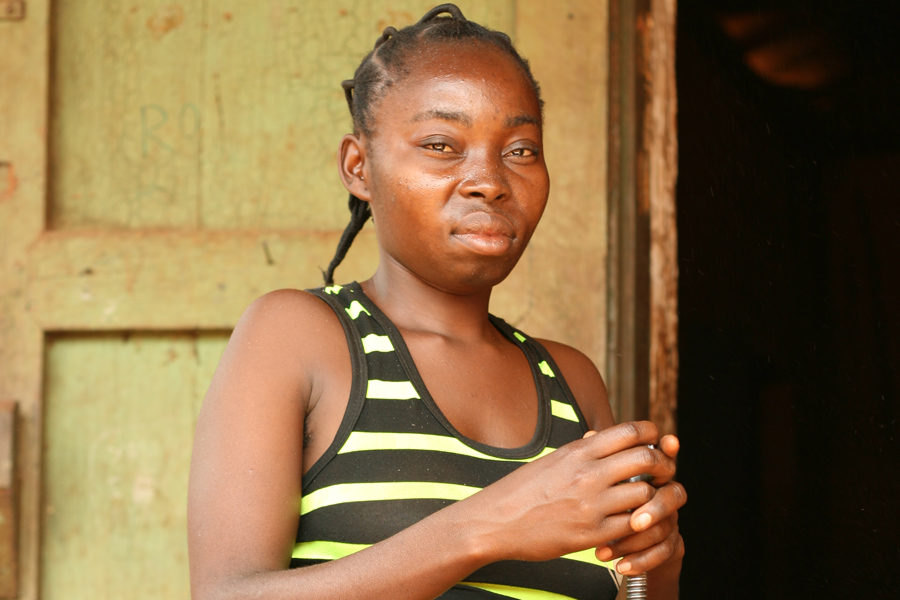 For vulnerable young people in car, like berthe, education and vocational training mean opportunities for a better life. all photos: marie de col/mercy corps