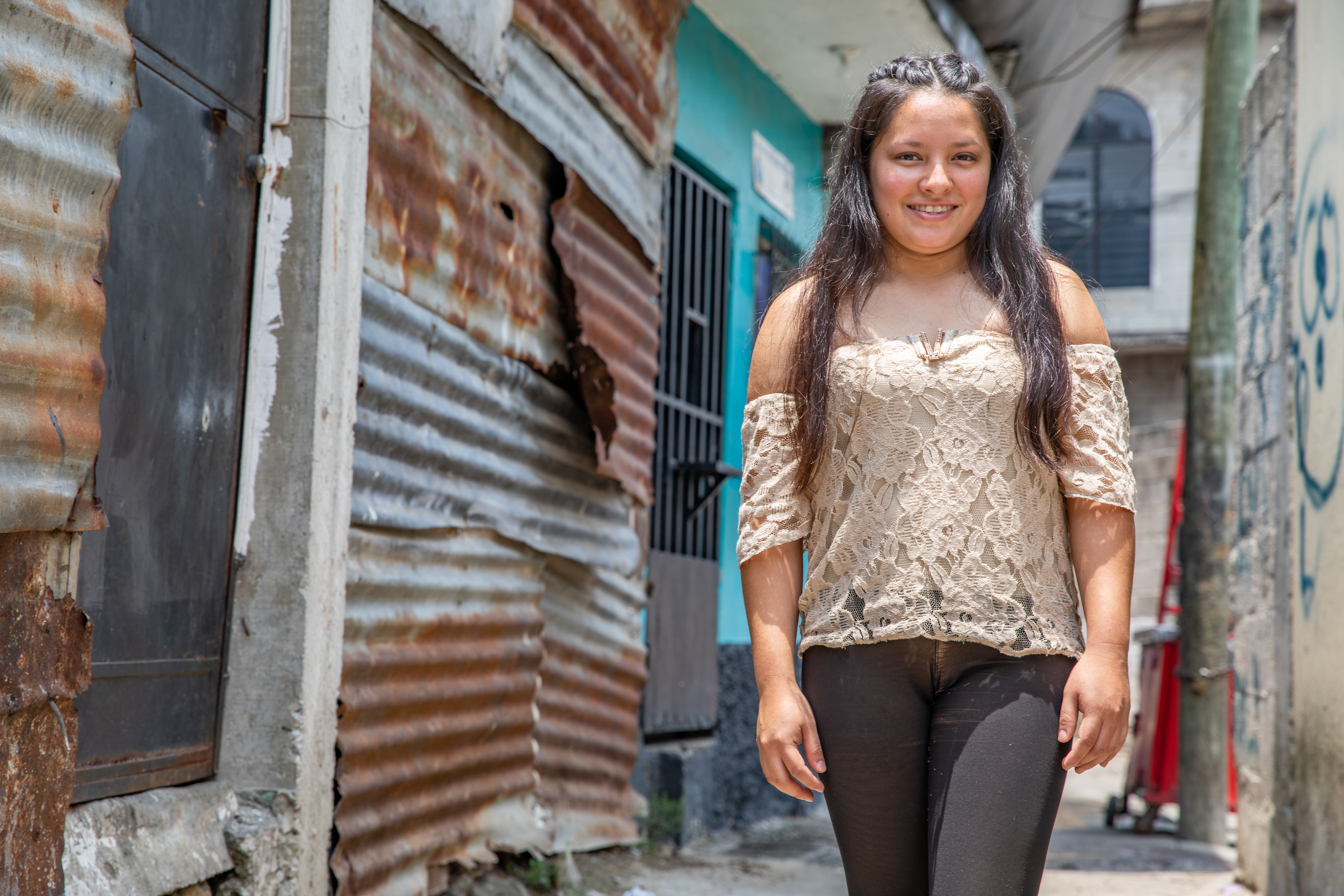 Young guatemalan woman.