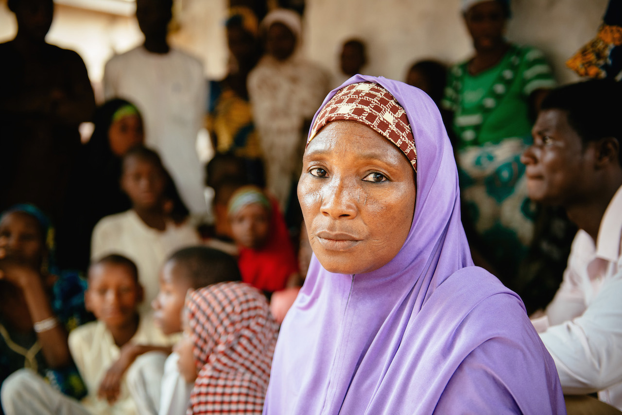 Boko haram widow in community setting