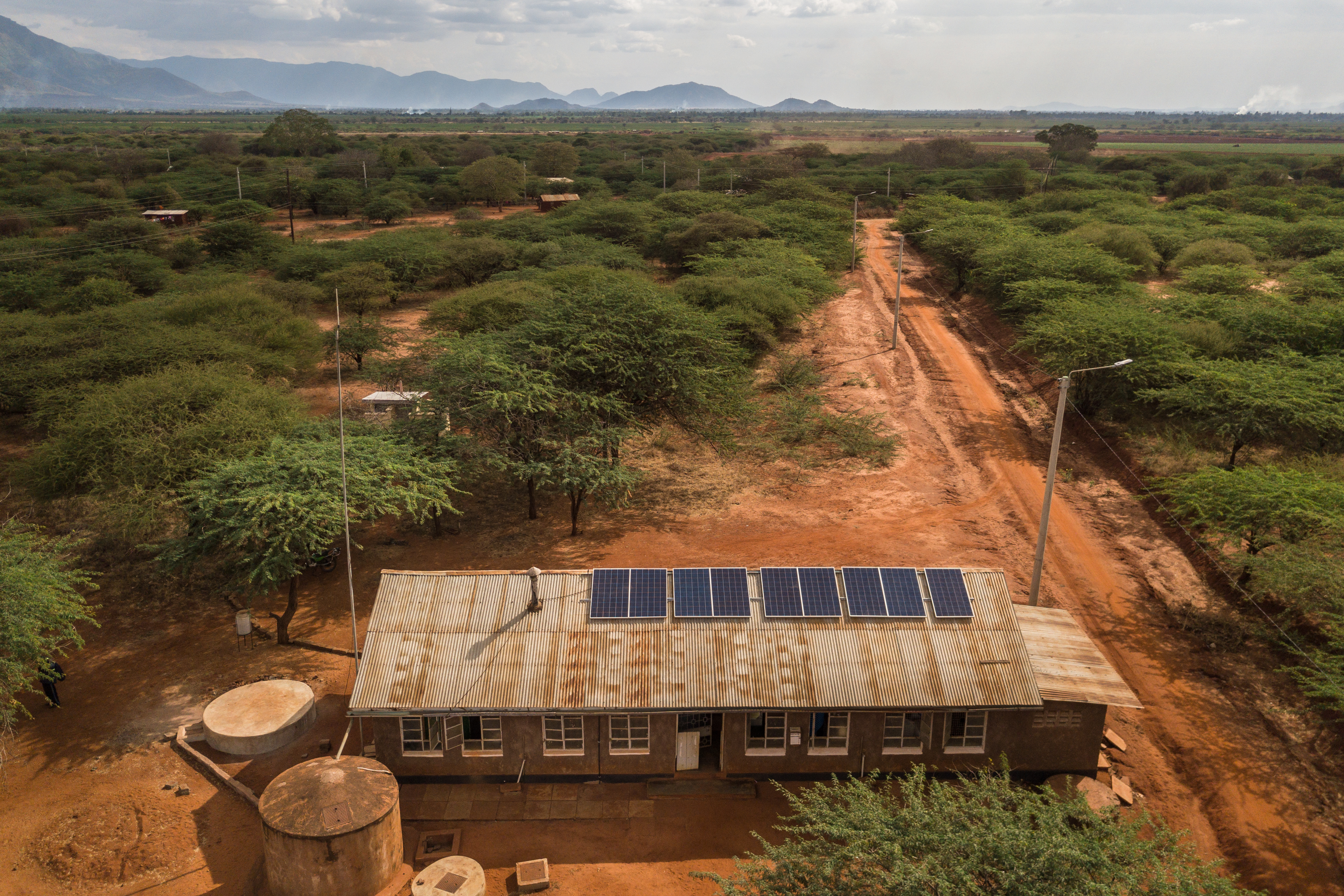 Mata clinic in rural taveta, kenya.