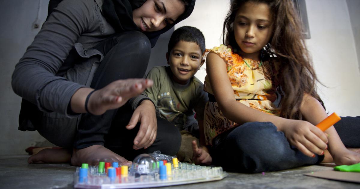 Toys bring smiles to Syrian refugee children Mercy Corps