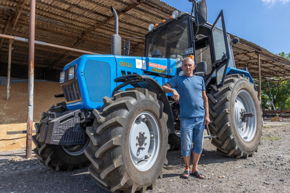 烏克蘭農民重建家園