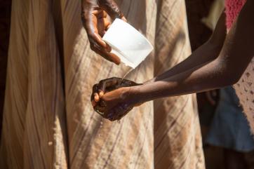 Handwashing in the drc.