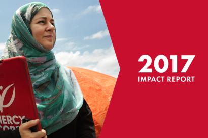 Mercy corps europe 2017 impact report cover