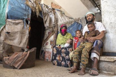 Family in yemen