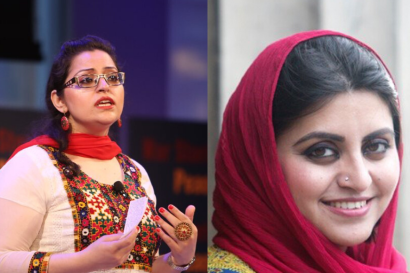 Saba and Gulalai Ismail from Aware Girls