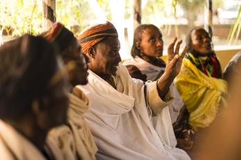 A coffee ceremony in ethiopia