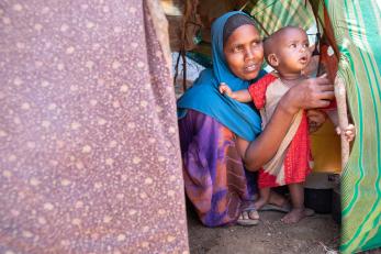 Mercy corps is helping to support families like amira’s in somalia where people have sought assistance due to dire hunger.