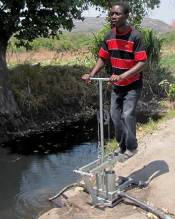 Treadle pump