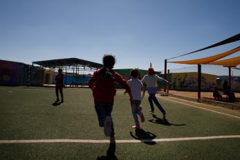 Many families thought they would only be in Jordan's Zaatari camp a matter of weeks. Five years later, more than 7,000 children have been born in the camp as time has slipped away. ALL PHOTOS: Annie Sakkab for Mercy Corps