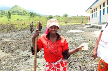 Woman in DR Congo