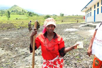 Woman in DR Congo
