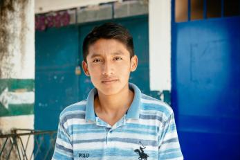 Guatemalan young man.