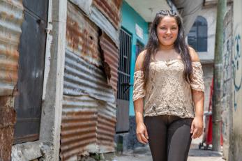 Young Guatemalan woman.