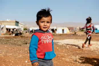 Young boy in Lebanon