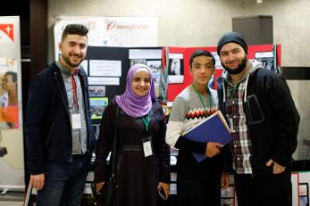 Youth participants at the No Lost Generation Tech Summit