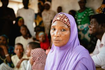 Boko haram widow in community setting