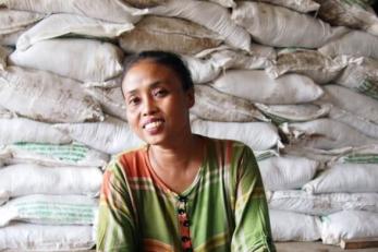 woman farmer in indonesia