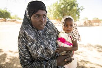 The first 1,000 days of a child's life, when development is happening more quickly than it ever will, is the most harmful time for them to be malnourished. Undernutrition during this time period can limit their potential forever. Photo: Sean Sheridan for Mercy Corps