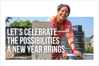 Let's celebrate the possibilities of a new year