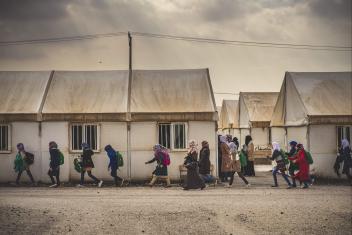 School supplies support young refugees’ learning and chance to have a bright future. Photo: Sean Sheridan/Mercy Corps