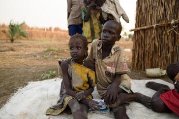 Families in South Sudan are enduring one of the world's worst food crises. Famine was declared in 2017, and without consistent humanitarian aid and access, another famine declaration in 2018 is likely. PHOTO: Jennifer Huxta for Mercy Corps
