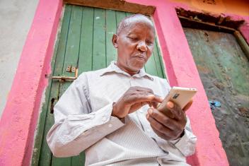 Matheka Munyao, and many Kenyan farmers like him, lean on our DigiFarm platform to access farming data and combat the growing risk to their crops caused by climate change.