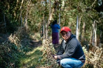 Nelson Morales of Mercy Corps helps young people in Guatemala learn to farm and save for the future so they don’t have to migrate elsewhere for opportunity.