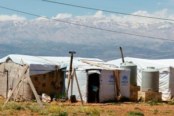 Hygiene support is vital to the health and survival of families like Mariam’s, as the settlements where they take refuge are often rudimentary at best. Photos: Sumaya Agha/Mercy Corps