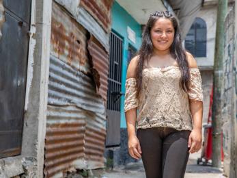 Young guatemalan woman.