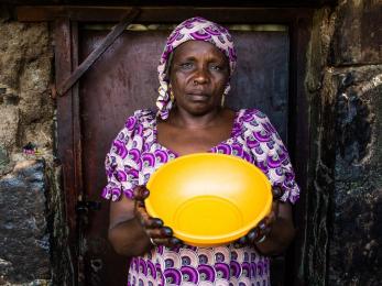 Woman in lake chad basin