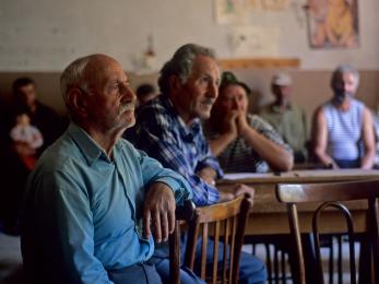 People in a meeting