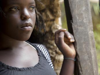 Woman in haiti