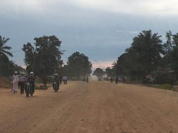 Roadway in the drc.