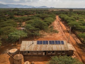 Mata clinic in rural taveta, kenya.